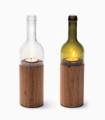 Wine bottle lantern - Billede 2